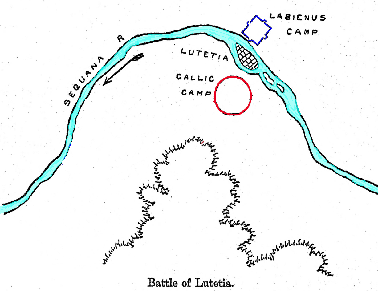 カエサルの敵 ルテティアの戦い 前52年 片翼包囲 戦史の探求