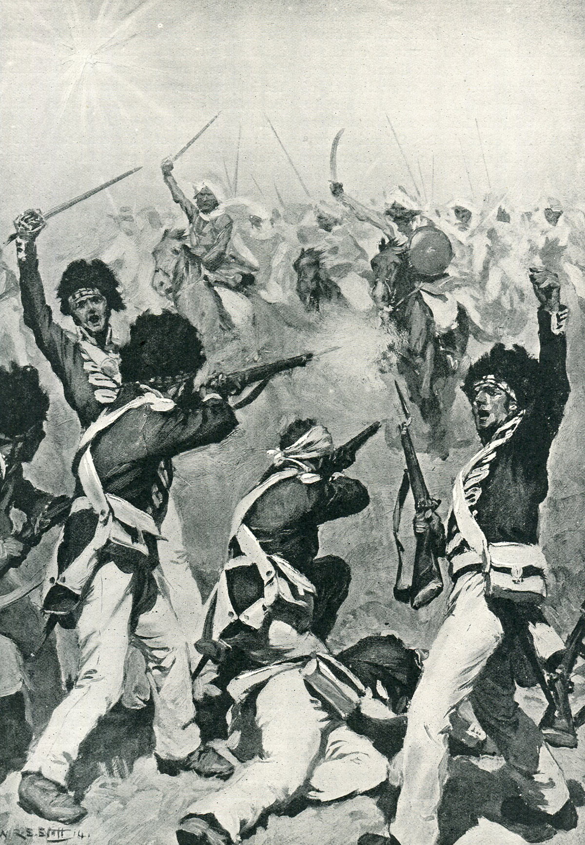 アッサイェの戦い 1803 能動の片翼包囲 戦史の探求