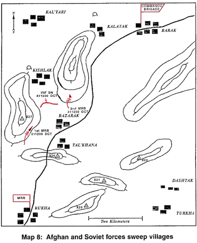 1982_マスードの対包囲_高地と町の同時攻撃_2