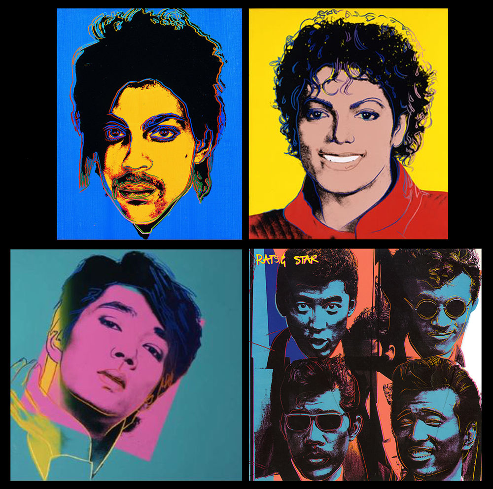 B2  坂本龍一 アンディーウォホール サントリー ポスター 1984年 YMO B2 坂本龍一 アンディーウォホール サントリー ポスター 1984年