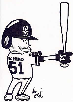 イチロー By タッド星谷 タッド星谷の雑記帳