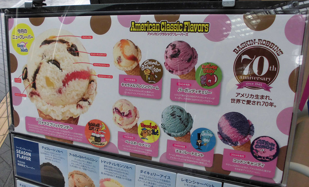 Baskin Robbins の巻 タッド星谷の雑記帳 Baskin Robbins の巻 タッド星谷の雑記帳