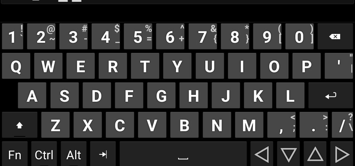 Android始めました : [アプリ][F-Droid] Hacker's Keyboard 修正版