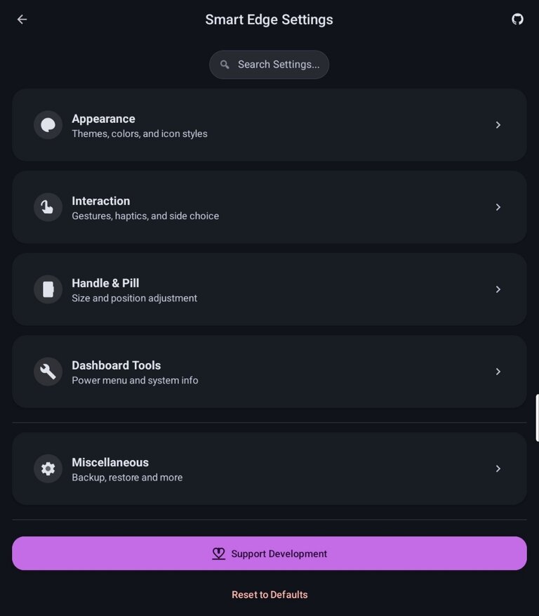 Android始めました : [アプリ] Smart Edge: Sidebar & Gestures - エッジサイドバー
