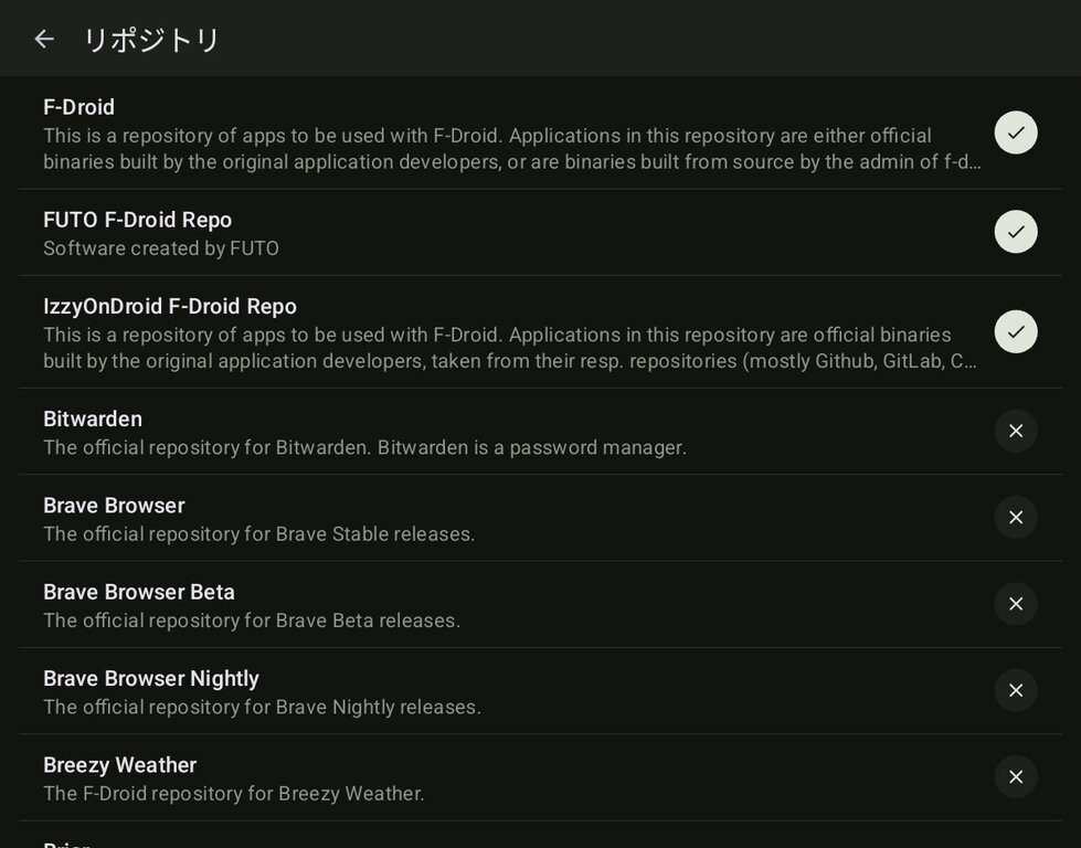 Android始めました : [アプリ][F-Droid] アプリストアDroid-ifyを使う 【2026/06/12 更新】