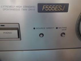 ソニーSONYプリメインアンプTA-F555ESJ修理（SOURCE DIRECT スイッチ