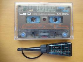 カセットデッキ用、ローディーLo-D ヘッドクリーニング
