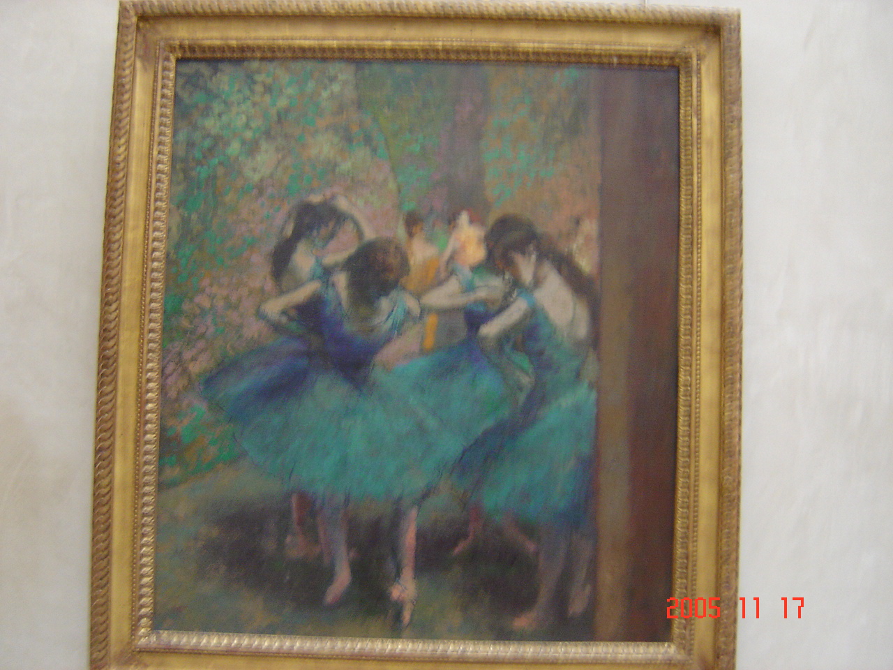 ｵﾙｾｰ美術館/青い踊り子たち /ｴﾄﾞｶﾞｰ・ﾄﾞｶﾞ/1893年/85×75.5cm