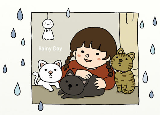 キャラクター風似顔絵イラスト