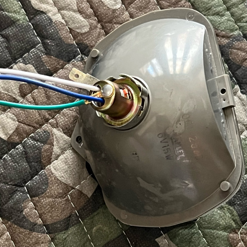 モトコンポ　ヘッドライト モトコンポ・電装系改修① | 俎板のグリプス