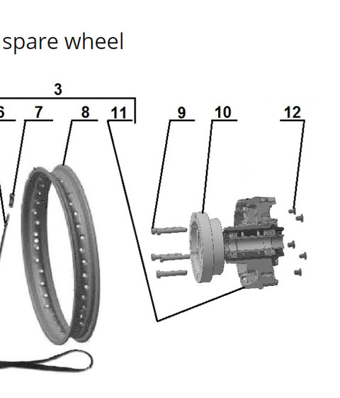 2019 spare wheel