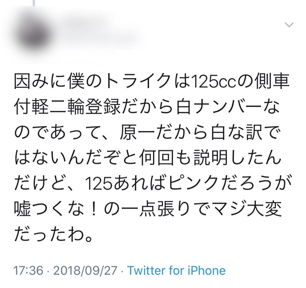 トライクと言う不思議な乗り物 ゆっくり走るよ