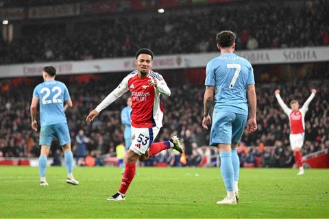 2024.11/24 プレミアリーグ第12節 アーセナルvsノッティンガム