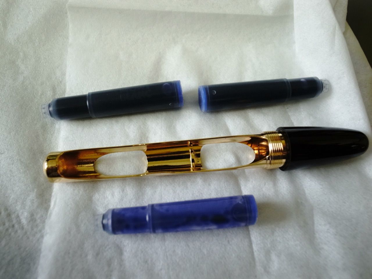 インクカートリッジ交換 Musikalischen Fullfederhalter