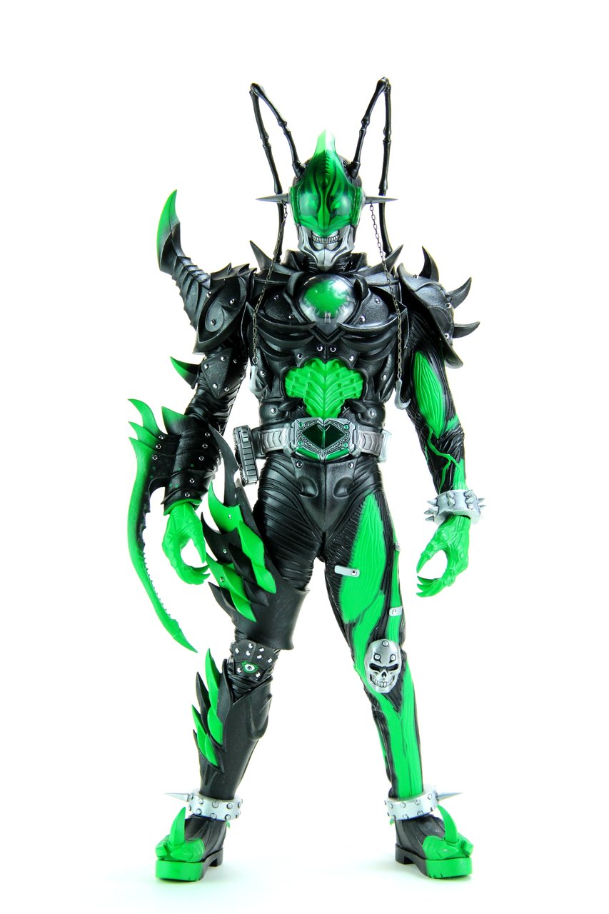 仮面ライダー剣　ジョーカーアンデッド　ガレージキット 仮面ライダーブレイド ジョーカーアンデッド ガレージキット完成