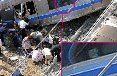 閲覧注意 福知山線脱線事故後の心霊写真怖過ぎワロタwww うつりにけりな速報