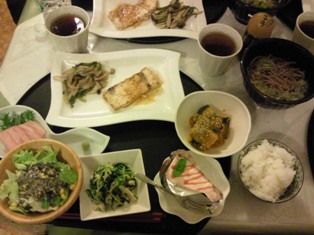 宿のご飯