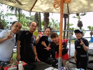 夏日の海洋公園