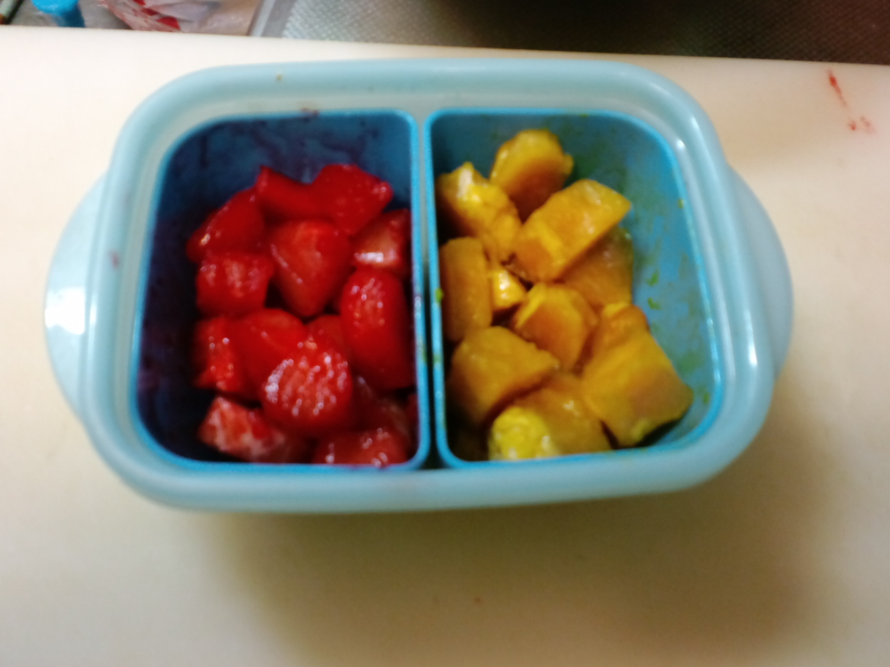 釣り掘用 ササミ エサの作り方 赤 黄色 釣れたらいいな 釣り 海上釣堀