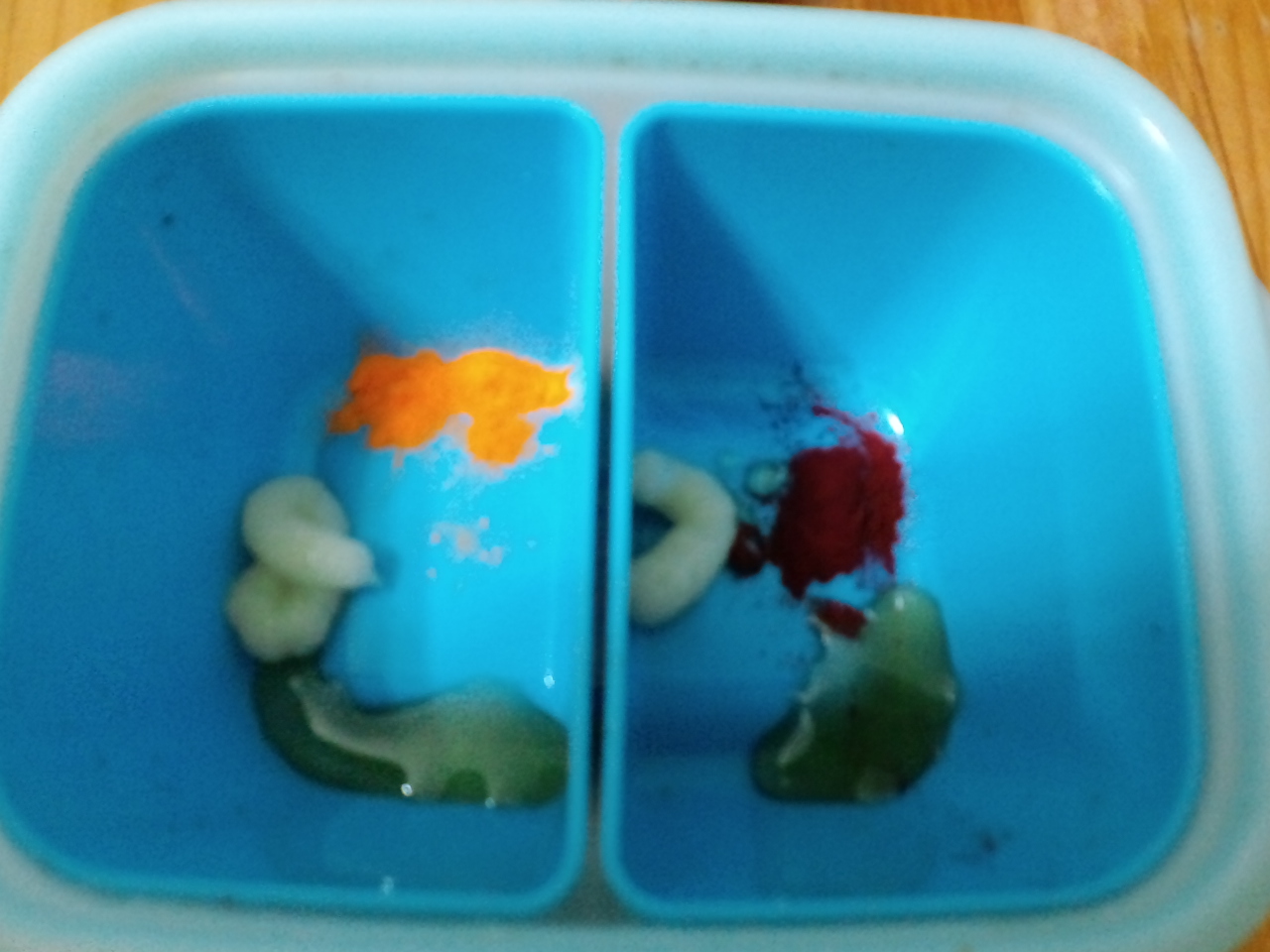 釣り掘用 ササミ エサの作り方 赤 黄色 釣れたらいいな 釣り 海上釣堀