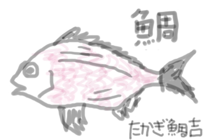 鯛の絵