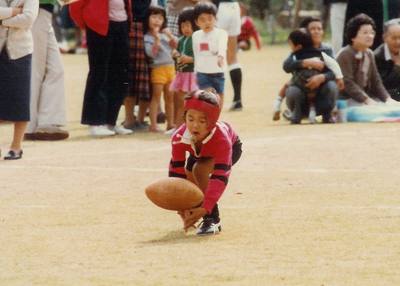 ラグビー少年