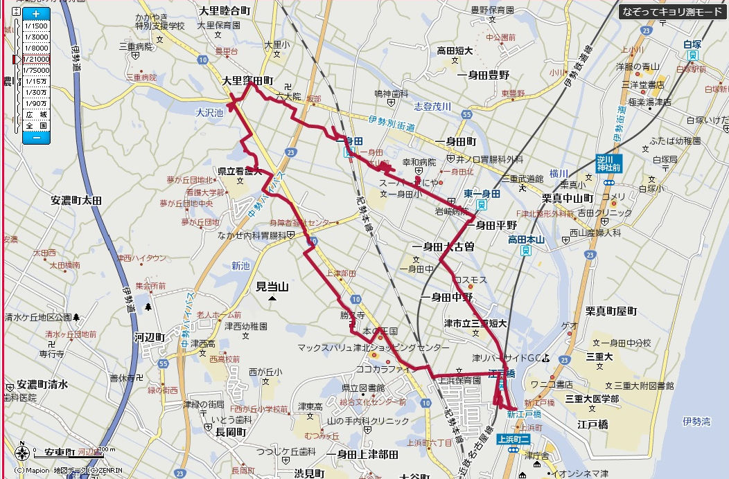 近鉄ハイキング 高田本山専修寺 お七夜 と寺内町散策 へ その3 一身田寺内町 一御田神社 下津醤油 おぼろタオル 江戸橋常夜灯と道標そして江戸橋で 完 猫の欠伸研究室 アーカイブ