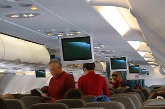 ベトナム航空機内