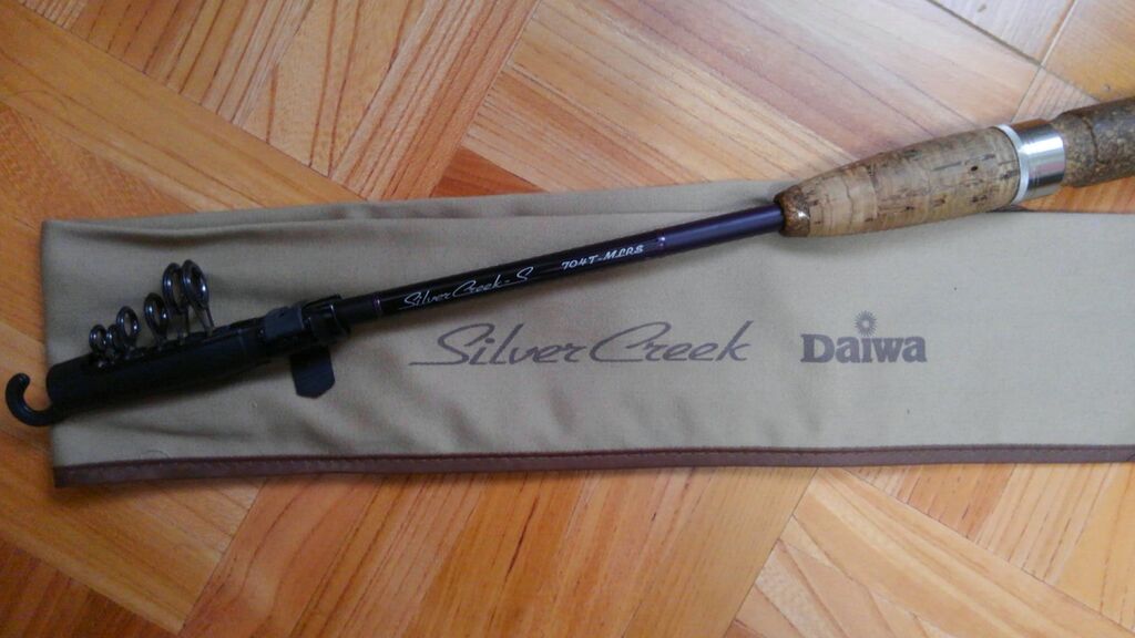 Silver Creek フライロッド 7フィート パックロッド 振出し Silver