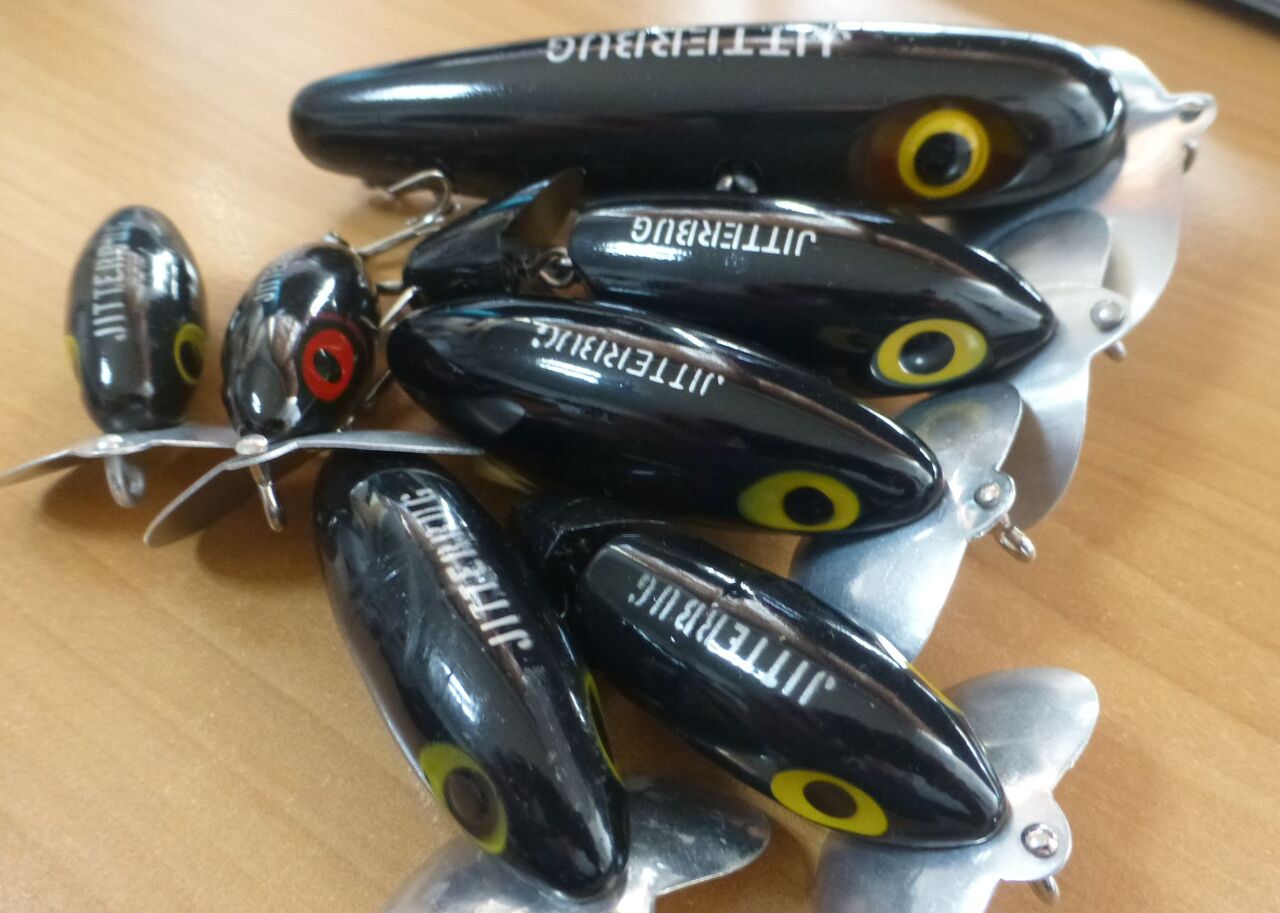 希少 フレッドアーボガスト ウッドジッターバグオリジナル