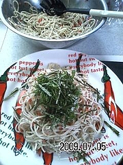 090705_法蓮3分クッキング#63【超カンタン!あっさり梅しそパスタ】 090705_法蓮3分クッキング#63【超カンタン!あっさり梅しそパスタ】