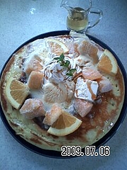 090706_法蓮3分クッキング#65【Lさんに捧げるビッグホットケーキ】 090706_法蓮3分クッキング#65【Lさんに捧げるビッグホットケーキ】