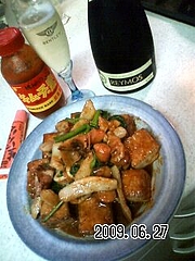090627_法蓮3分クッキング#50【海鮮と厚揚げキムチポッカ】 090627_法蓮3分クッキング#50【海鮮と厚揚げキムチ炒め】