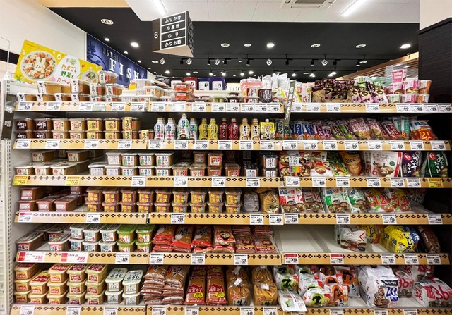 デリシア長野の味噌棚