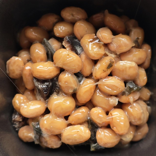昆布と椎茸小粒納豆 豆