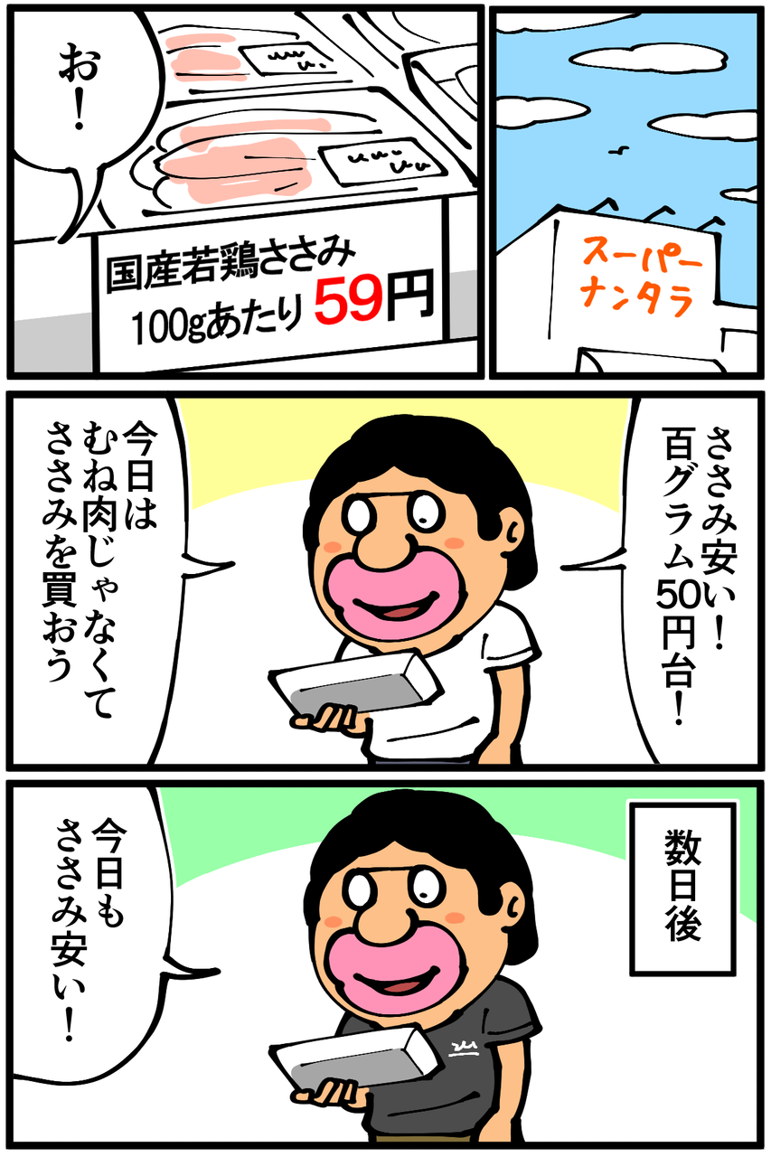 第1065話 ささみに振り回される男 底辺絵描き 退屈健の毎日カツカツ生活 Powered By ライブドアブログ