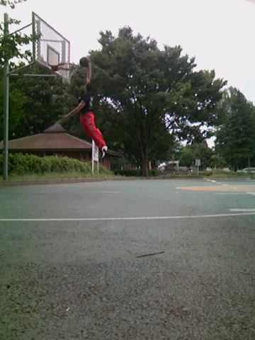 ストリートバスケ ｄｕｎｋ ｗｏｒｌｄ 168cmダンカーになるまで