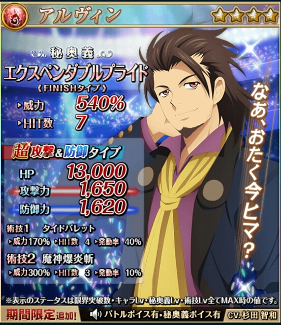 テイルズ オブ アスタリア テイルズ オブ フェスティバル15開催記念 期間限定召喚 テイルズ ゲーム情報まとめ スペクタクルズ