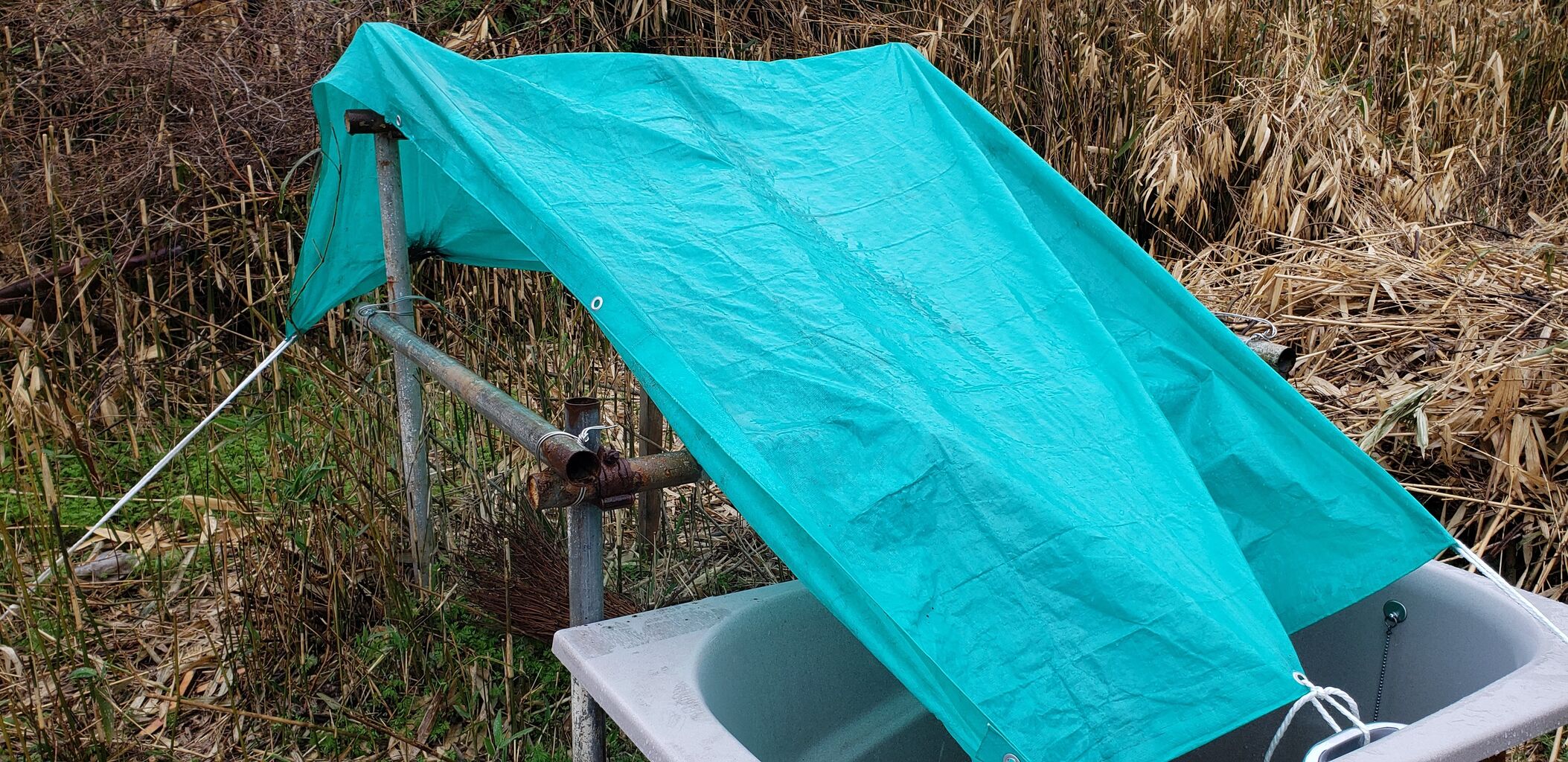 雨水を貯める装置を作成しました スマート農業はじめました 雨水を貯める装置を作成しました スマート農業はじめました