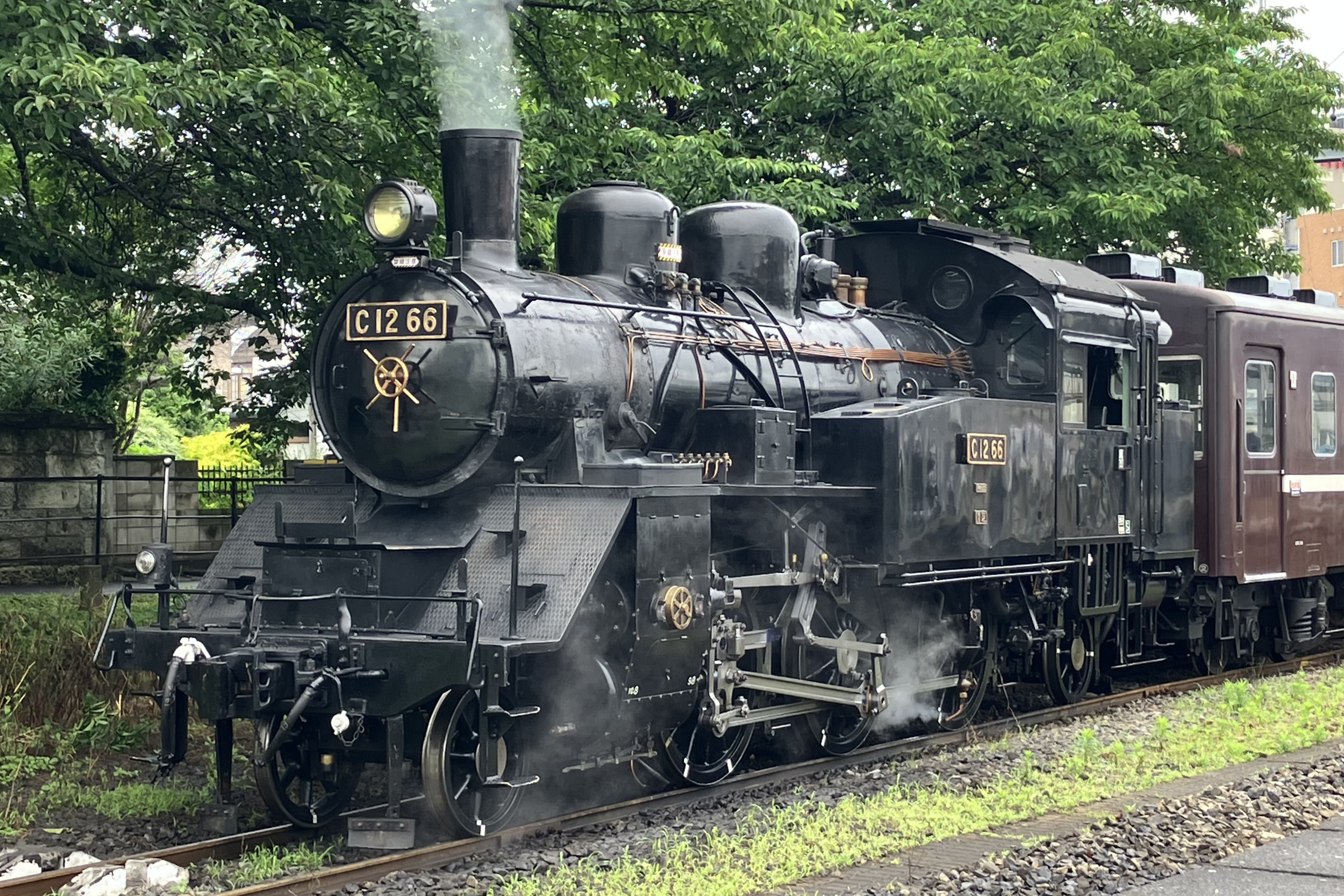 保存蒸機めぐり] 真岡鐵道 C12 66 : 新•たいすんの鉄道
