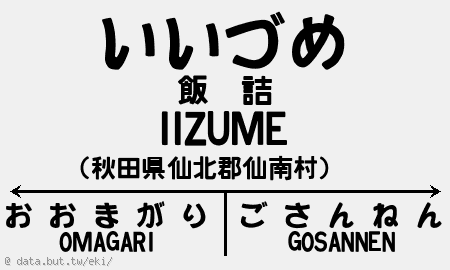 国鉄時代風の駅名標を作ってみた : 新•たいすんの鉄道