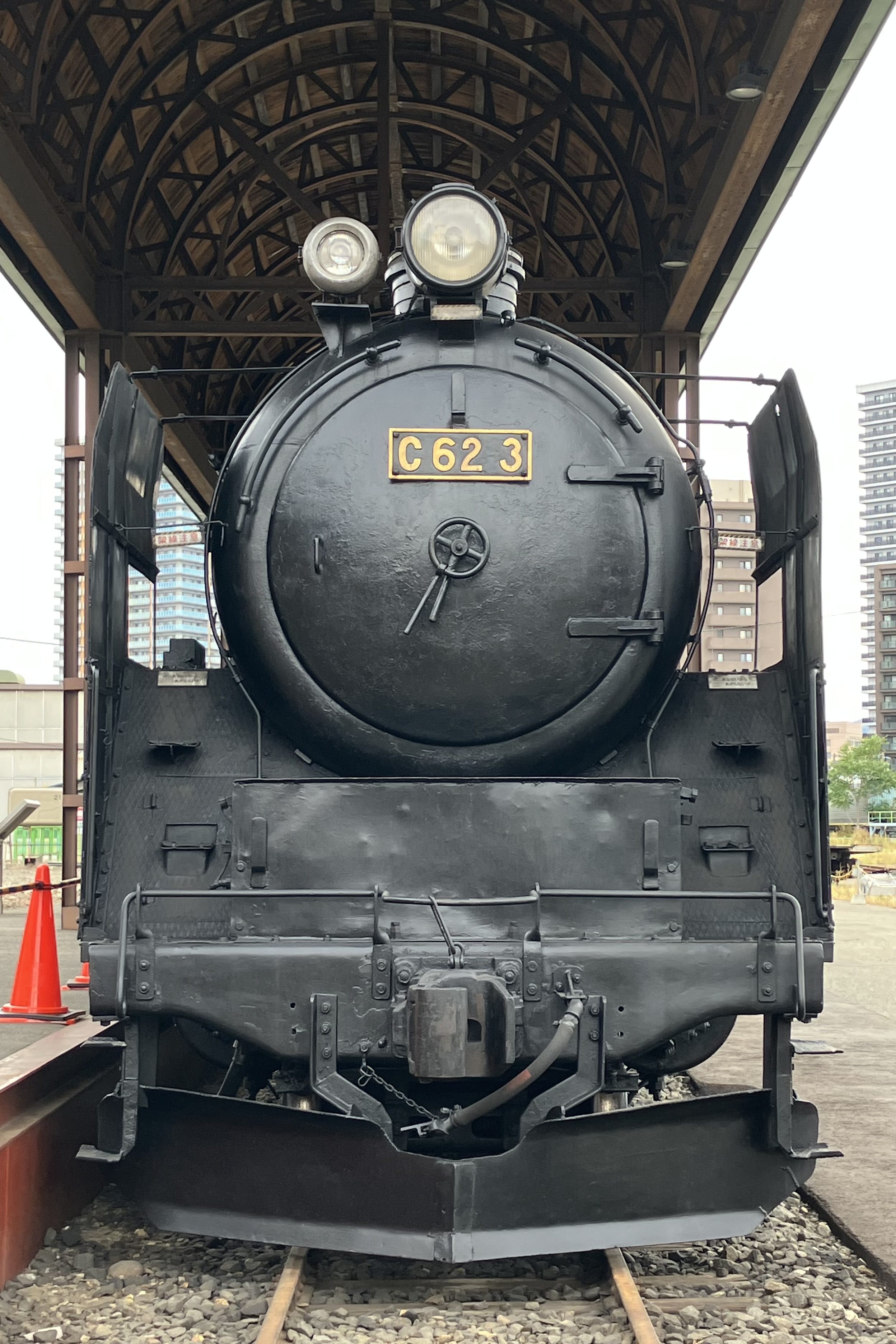 保存蒸機めぐり] 苗穂工場 北海道鉄道技術館C62 3 : 新•たいすんの鉄道