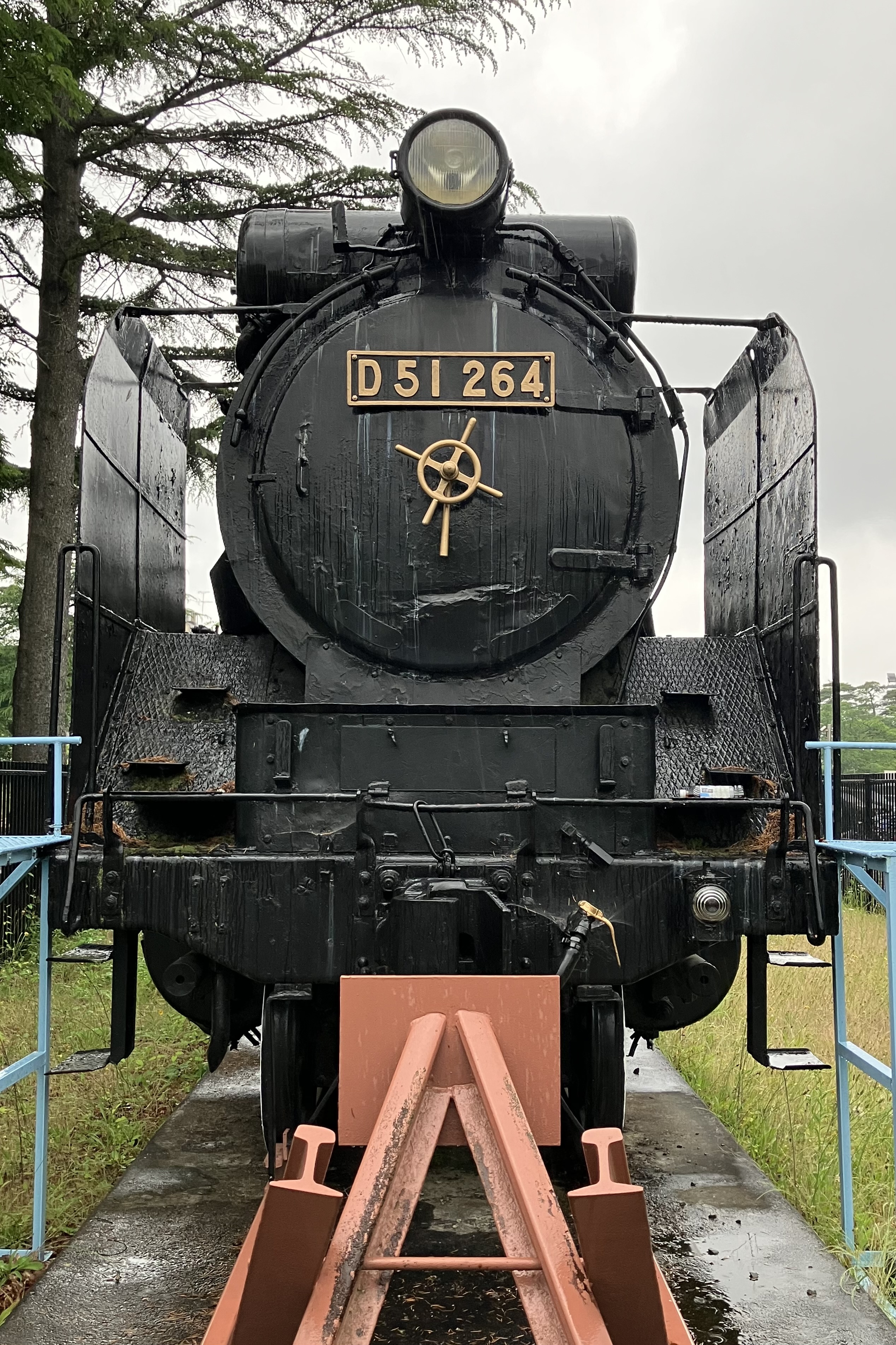 保存蒸機めぐり] 開成山公園 D51 264 : 新•たいすんの鉄道&プラレール