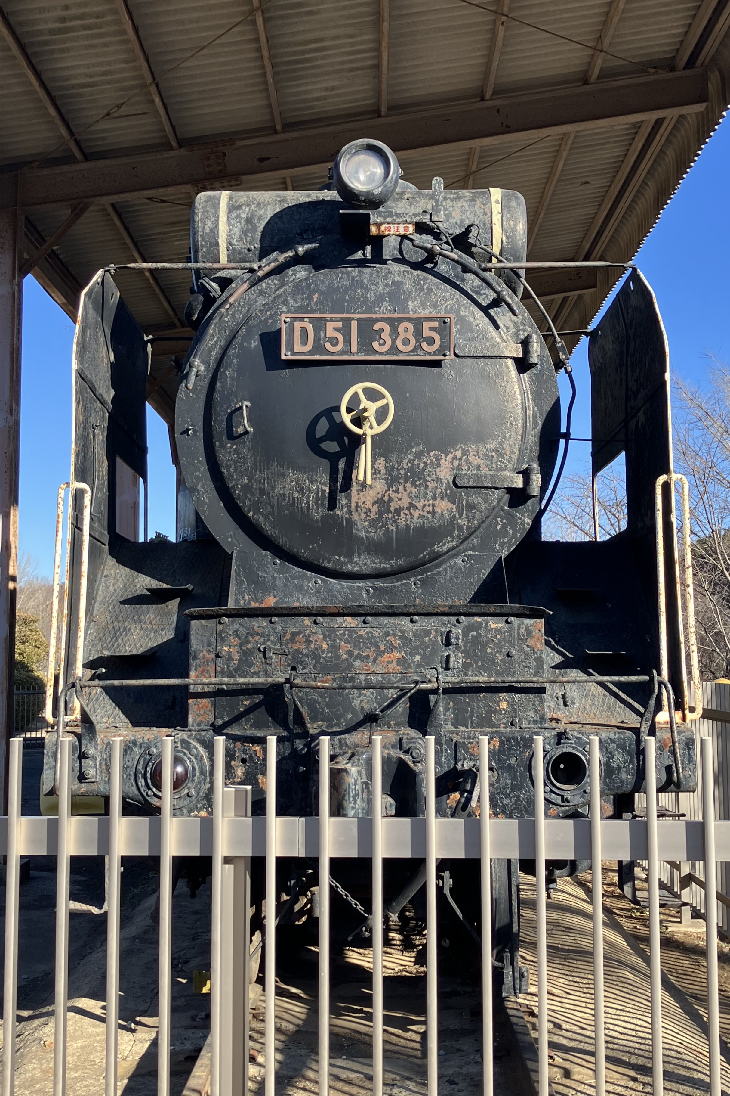 保存蒸機めぐり] 市制記念公園 D51 385 : 新•たいすんの鉄道