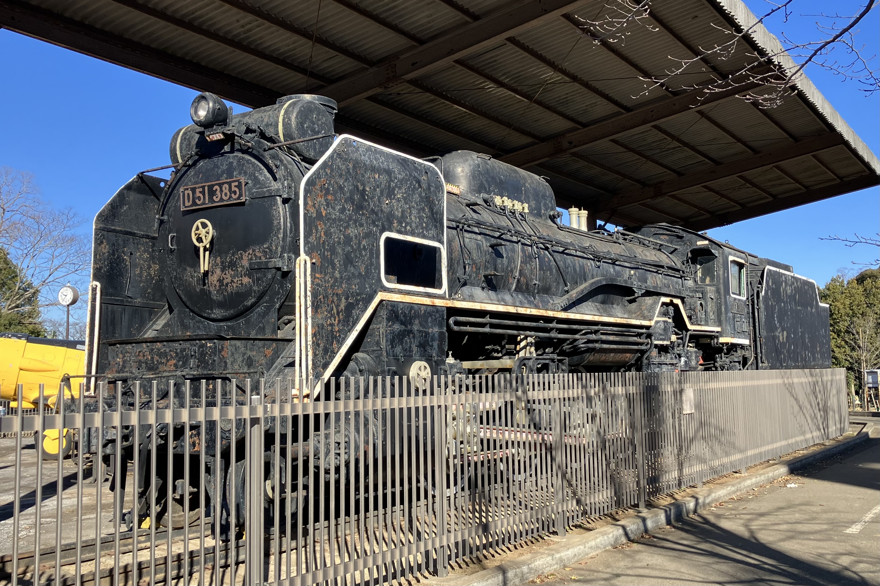 保存蒸機めぐり] 市制記念公園 D51 385 : 新•たいすんの鉄道