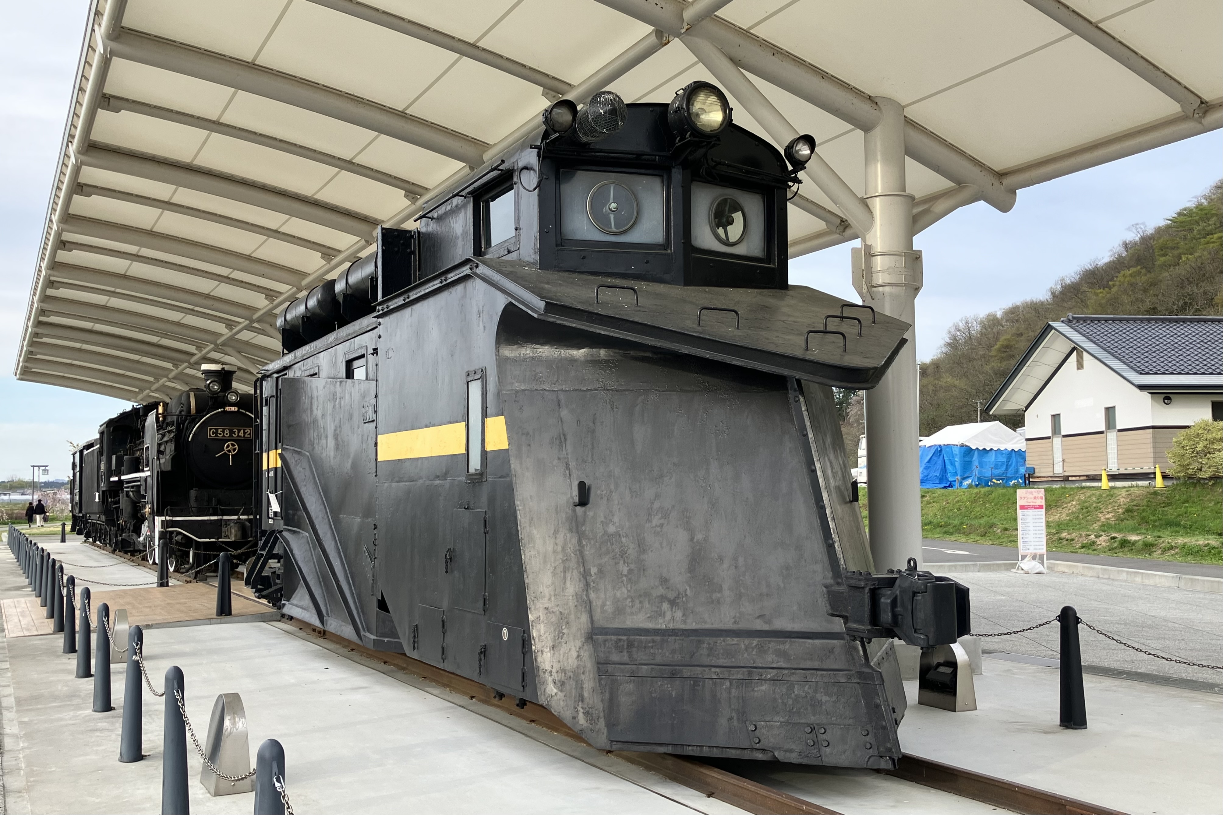 鉄道 保存蒸機めぐり] 北上市立公園展勝地 C58 342 : 新•たいすんの鉄道