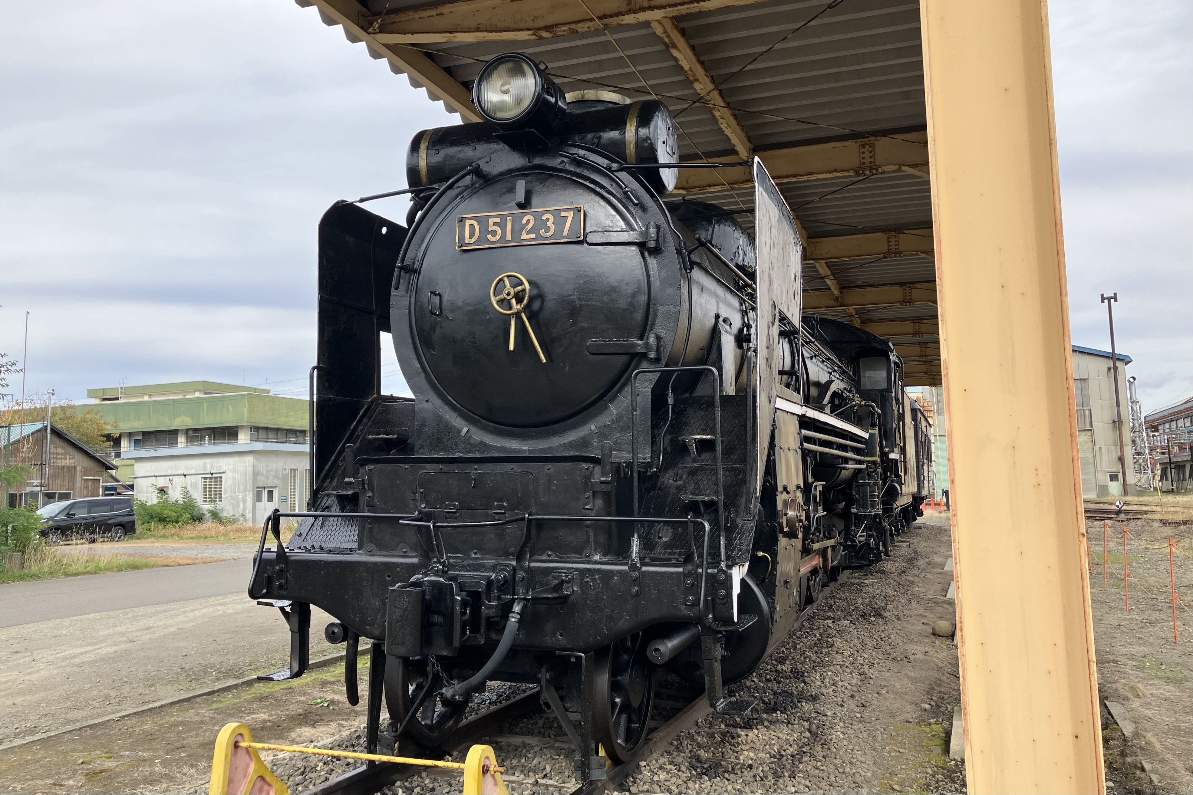 保存蒸機めぐり] 苗穂工場 北海道鉄道技術館 D51 237 : 新•たいすんの