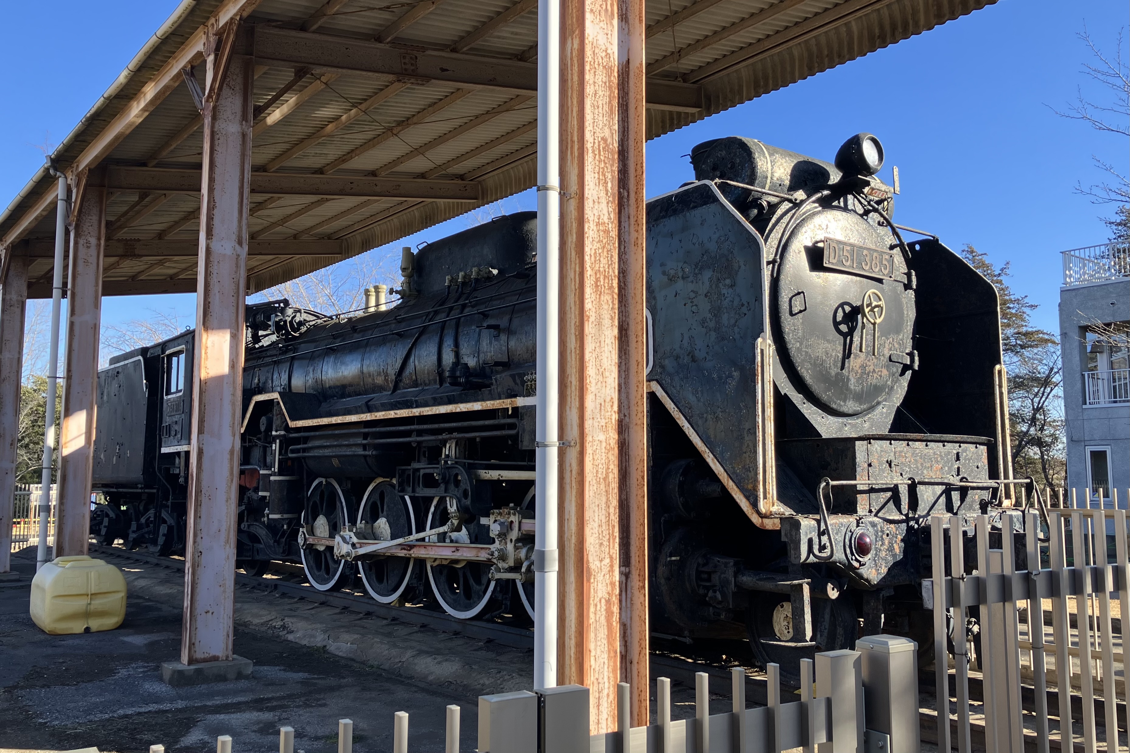 保存蒸機めぐり] 市制記念公園 D51 385 : 新•たいすんの鉄道