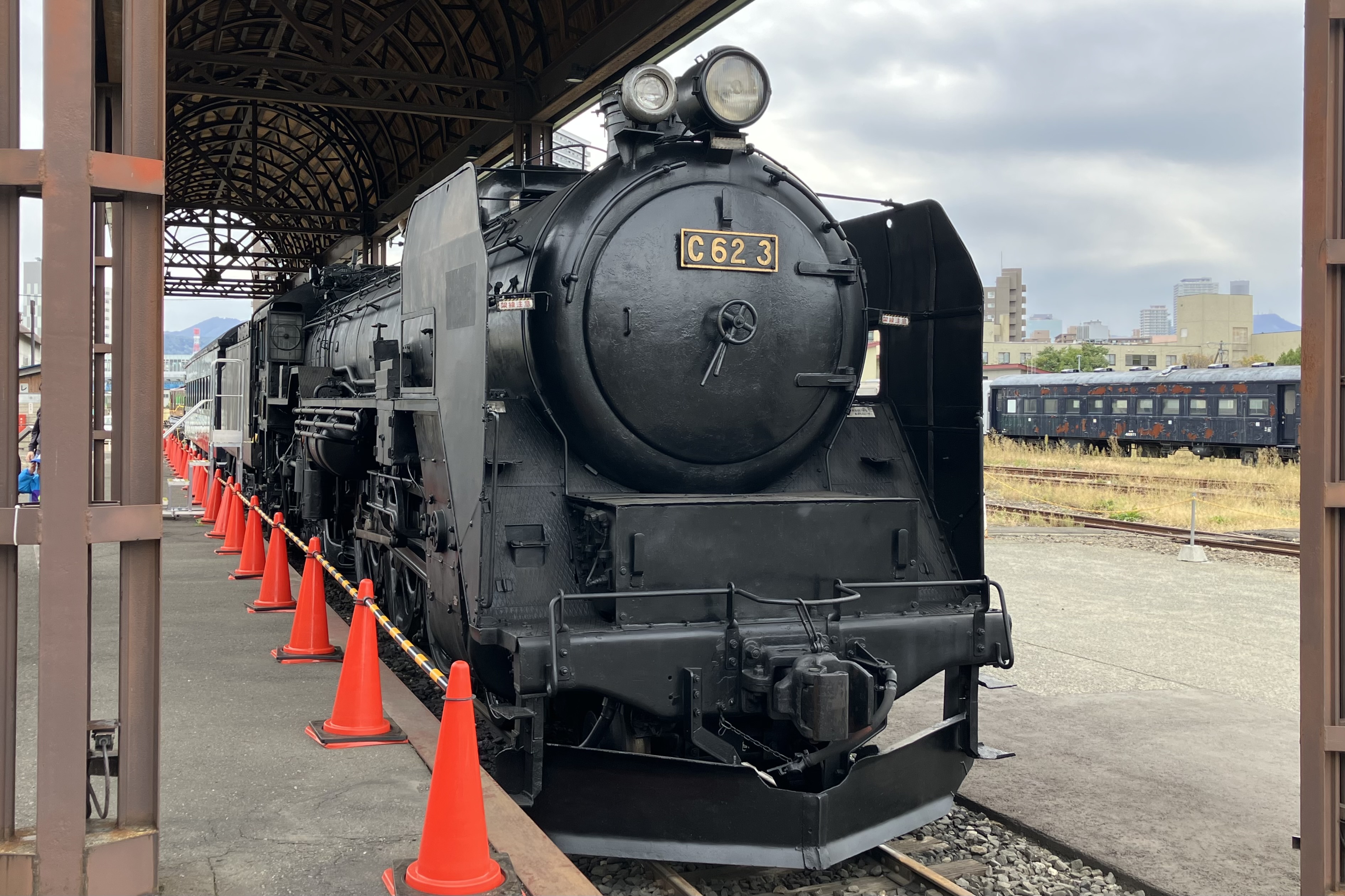 保存蒸機めぐり] 苗穂工場 北海道鉄道技術館C62 3 : 新•たいすんの鉄道