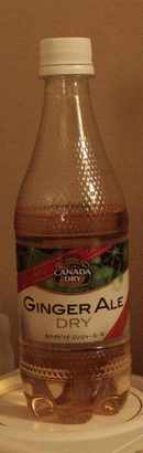 今日の飲み物　ginger ale dry lets party版